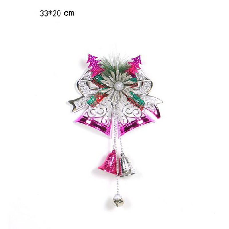 Jõulukaunistus kellukestega männiokkatega siseakna jõulupuu ripats 2022 jõulukaunistused kodutarvete jaoks