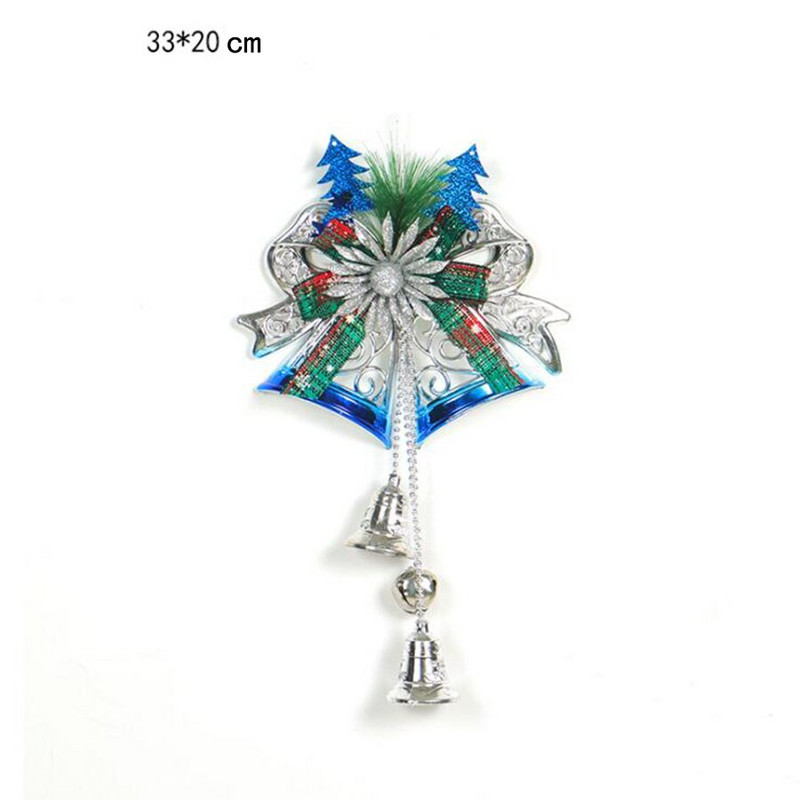 Jõulukaunistus kellukestega männiokkatega siseakna jõulupuu ripats 2022 jõulukaunistused kodutarvete jaoks