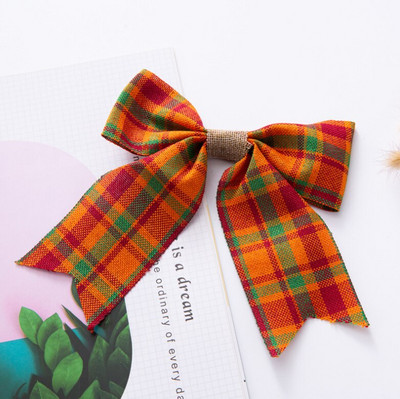 10 buc Arcuri de Crăciun în carouri Arcuri decorative în carouri de bivol pentru coronițe de Crăciun pentru copac, petrecere de acasă, pentru interior și exterior.