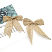 Linased vibud jõulukuuse kaunistamiseks kaunistused kikisõlmede pakett Kingikarpide kaunistus Jõuluvibud käsitööks