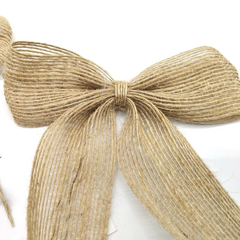 Linased vibud jõulukuuse kaunistamiseks kaunistused kikisõlmede pakett Kingikarpide kaunistus Jõuluvibud käsitööks