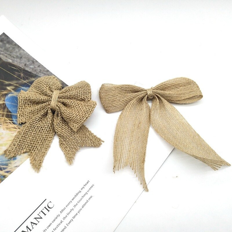 Linased vibud jõulukuuse kaunistamiseks kaunistused kikisõlmede pakett Kingikarpide kaunistus Jõuluvibud käsitööks