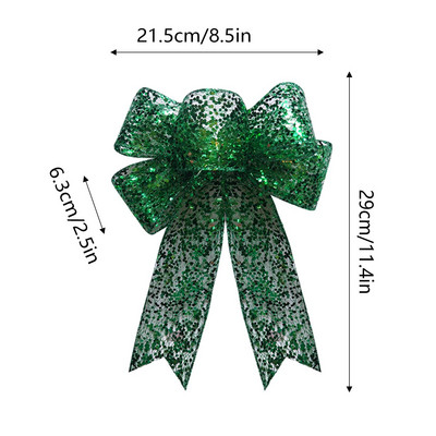 Božićna mašna Pokloni Umotavanje mašni Ukrasi Božićno drvce Mašna Dekoracija za dom Vjenčanje Novogodišnji dar Navidad