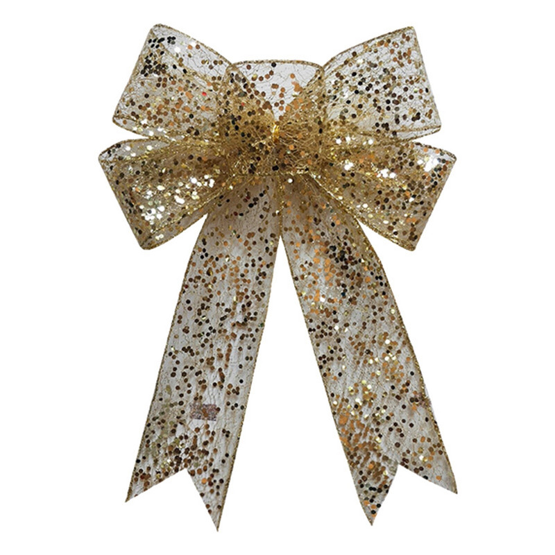 Božićna mašna Pokloni Umotavanje mašni Ukrasi Božićno drvce Mašna Dekoracija za dom Vjenčanje Novogodišnji dar Navidad