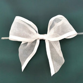 30 tk/pakk 11 cm lai Wgite lint organza vibu lint pits aplikatsioon isetegemine käsitöö pulmariided aksessuaarid kaunistus