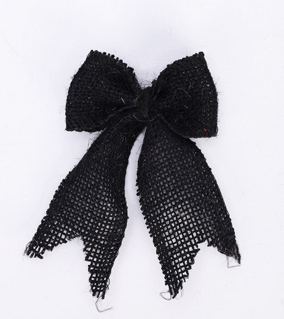 2 buc. Arce de țesătură din panglică de iută de epocă, accesorii pentru petrecerea de nuntă, decorare manuală, arc de culoare, artizanat, decorațiuni pentru casă