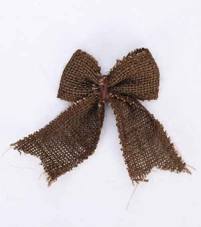 2 buc. Arce de țesătură din panglică de iută de epocă, accesorii pentru petrecerea de nuntă, decorare manuală, arc de culoare, artizanat, decorațiuni pentru casă