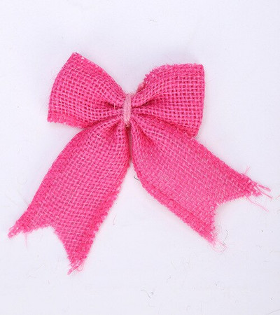 2 buc. Arce de țesătură din panglică de iută de epocă, accesorii pentru petrecerea de nuntă, decorare manuală, arc de culoare, artizanat, decorațiuni pentru casă