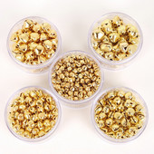 50-300 gab. Zelta zvaniņi Dzelzs kuloni piekaramie Ziemassvētku eglīšu rotājumi Ziemassvētku rotājumi ballītes DIY amatniecības aksesuāri