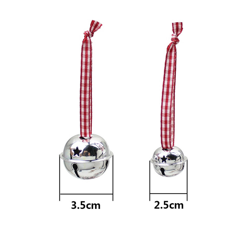 HUADODO 6Gb Ziemassvētku zvaniņi Ziemassvētku eglītes Kuloni Rotājumi Dāvana Ziemassvētku rotājumiem Jaungada ballīte Bērnu Rotaļlietas