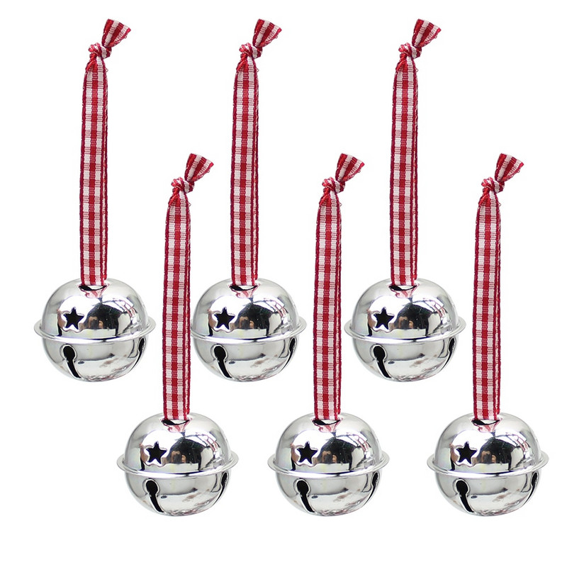 HUADODO 6Gb Ziemassvētku zvaniņi Ziemassvētku eglītes Kuloni Rotājumi Dāvana Ziemassvētku rotājumiem Jaungada ballīte Bērnu Rotaļlietas