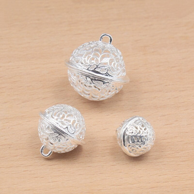 5Gb dobi metāla zvaniņi Ziemassvētku eglīšu rotājumi ģimenes rokdarbu rotājumi DIY roku darbs auskari aksesuāri materiāls