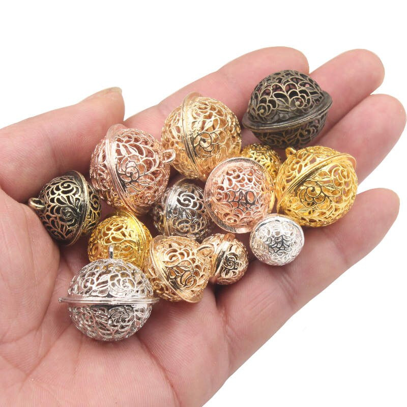 5Gb dobi metāla zvaniņi Ziemassvētku eglīšu rotājumi ģimenes rokdarbu rotājumi DIY roku darbs auskari aksesuāri materiāls