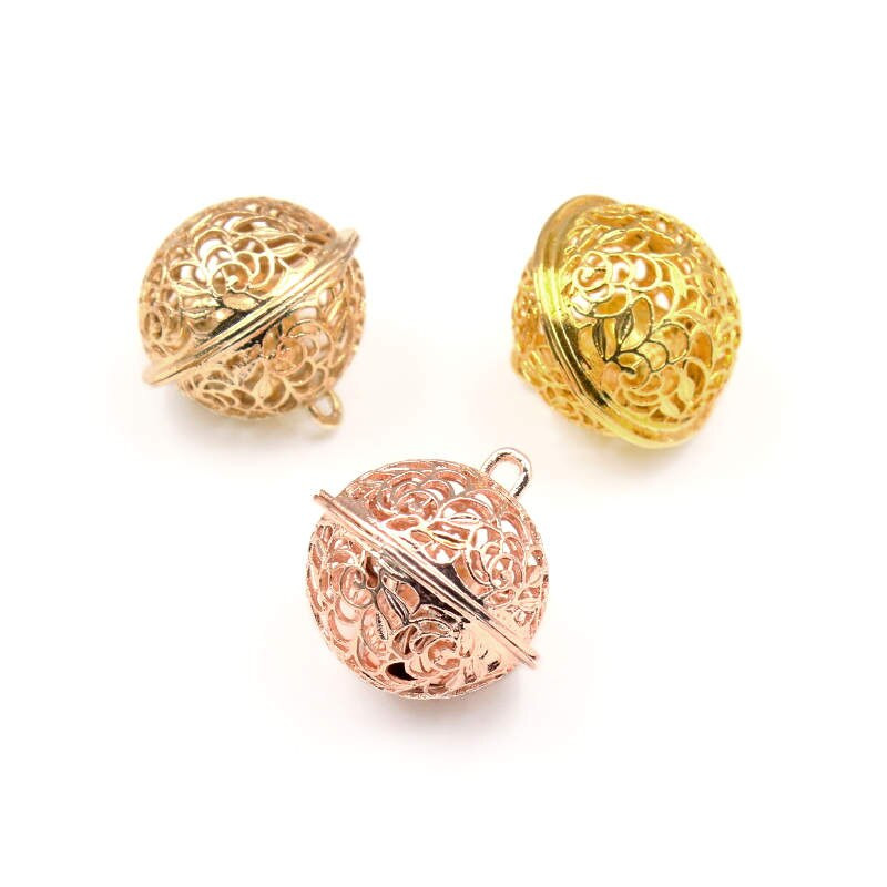 5Gb dobi metāla zvaniņi Ziemassvētku eglīšu rotājumi ģimenes rokdarbu rotājumi DIY roku darbs auskari aksesuāri materiāls