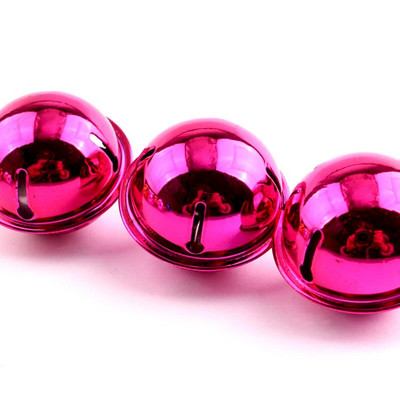 5/10GAB 40mm Krāsaini zvani Ziemassvētku dekorēšanai Kuloni mājdzīvnieku zvani DIY Amatniecība Ziemassvētku eglīšu zvani Roku darbs Aksesuāri LDY006