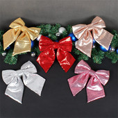 1 tk Liblikas vibu rippuv jõulupuu kaunistused, kuldne punane kikisõlm kodu jõulukaunistuseks, uusaasta 2023 Navidad