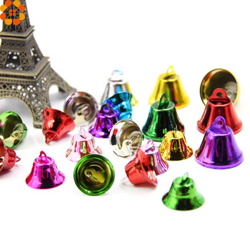 20 ΤΕΜ. Πολύχρωμα Metal Jingle Bells Small Loose Beads Φεστιβάλ Διακόσμηση πάρτι/Διακόσμηση Χριστουγεννιάτικου Δέντρου/Αξεσουάρ χειροτεχνίας DIY
