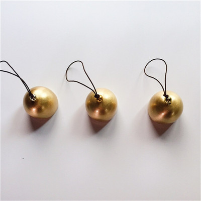 5/10kom Božićni ukras od metalnog zvona od čistog bakra, zvono, privjesak, mjedeno zvono na vratima Umjetnička izrada zvončića za vjetar. Nova vruća rasprodaja