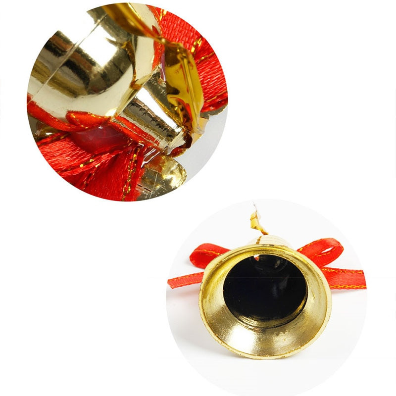 9 τεμ./συσκευασία Χριστουγεννιάτικες καμπάνες Διακοσμήσεις με κρεμαστό χριστουγεννιάτικο δέντρο Δημιουργικές χρυσές καμπάνες Πρωτοχρονιάτικο δώρο Χριστουγεννιάτικο νέο κρεμαστό στολισμό