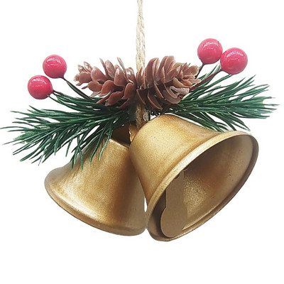 Jõulukell Jõuluvana Helinad Kellad Koera kassi jõulukaunistused Koduukse kaunistamiseks