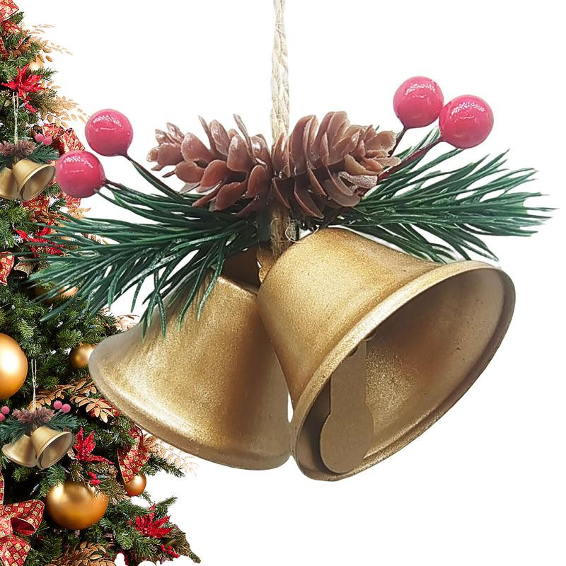 Jõulukell Jõuluvana Helinad Kellad Koera kassi jõulukaunistused Koduukse kaunistamiseks