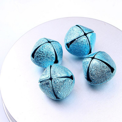 10/20 KOM. Matirano zlatno srebrno božićno zvončiće perle Šareni privjesak za kućne ljubimce Ukras za božićno drvce