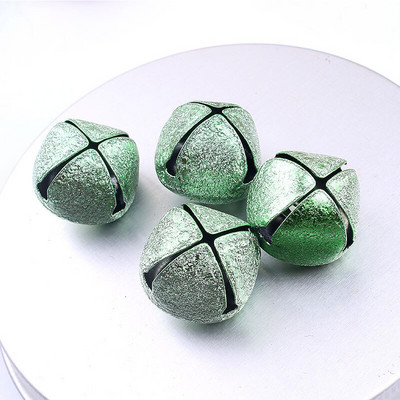 10/20 KOM. Matirano zlatno srebrno božićno zvončiće perle Šareni privjesak za kućne ljubimce Ukras za božićno drvce