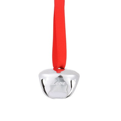 1,5-tolline jõulukella kaunistuseks mõeldud saanikellad Polar Expressi kellukellad trükitud Believe Joy kellad meisterdamiseks jõulupuu kaunistamiseks