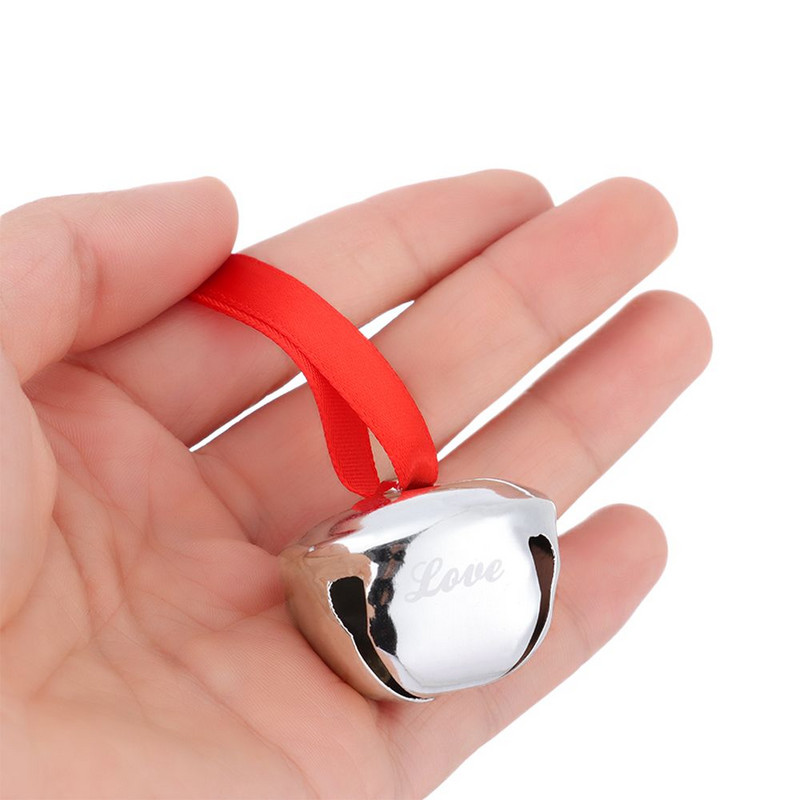 1,5-tolline jõulukella kaunistuseks mõeldud saanikellad Polar Expressi kellukellad trükitud Believe Joy kellad meisterdamiseks jõulupuu kaunistamiseks