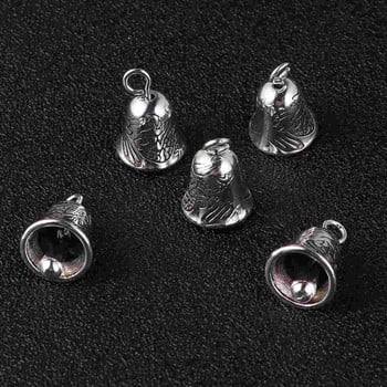 Bells Bell Jinglesilver Crafts Χριστουγεννιάτικα Γούρια Διακοσμήσεις Δέντρο Φτιάχνοντας γιορτινό κρεμαστό έλκηθρο Vintage στολίδια Μικρά