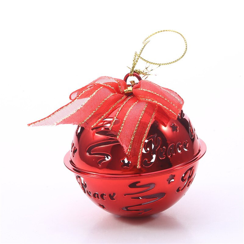 1 tk. Ažuurne jõulukella vibu lint metallist kõlisevad kellukellad jõulupuu rippuv ripats, jõulukaunistus koduks