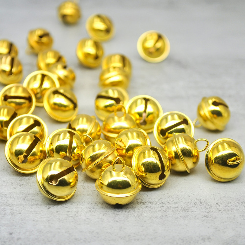 22mm Frumos Jingle Bell Decor pentru petrecere de Crăciun Pandantiv Mărgele libere DIY Brad de Crăciun Clopot Furnizor de accesorii de nuntă