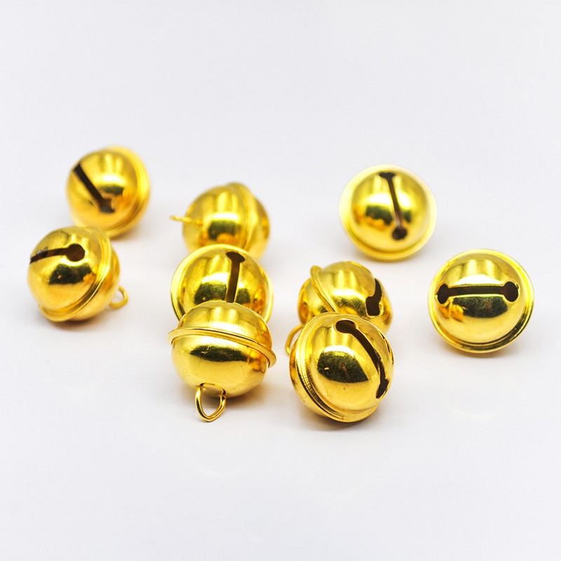 22mm Frumos Jingle Bell Decor pentru petrecere de Crăciun Pandantiv Mărgele libere DIY Brad de Crăciun Clopot Furnizor de accesorii de nuntă