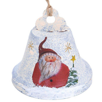 Коледна камбанка, висулка, метална камбанка HornBell Коледна елха Камбанка Висящи орнаменти Камбанка Весела Коледа Декор за Честита Нова Година