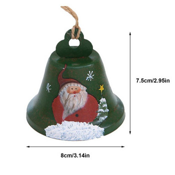 Κρεμαστό χριστουγεννιάτικο κουδούνι Μεταλλικό HornBell Χριστουγεννιάτικο δέντρο Κουδούνι ​Κρεμαστά στολίδια Κουδούνι Καλά Χριστουγεννιάτικα Διακόσμηση για Ευτυχισμένο το Νέο Έτος
