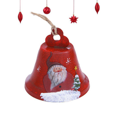 Clopot de Crăciun Pandantiv Metal HornBell Pom de Crăciun Ornamente de agățat Clopot Decor de Crăciun Fericit pentru Un An Nou Fericit