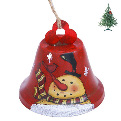 Clopot de Crăciun Pandantiv Metal HornBell Pom de Crăciun Ornamente de agățat Clopot Decor de Crăciun Fericit pentru Un An Nou Fericit