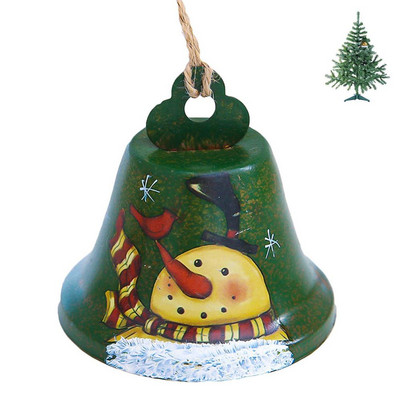 Clopot de Crăciun Pandantiv Metal HornBell Pom de Crăciun Ornamente de agățat Clopot Decor de Crăciun Fericit pentru Un An Nou Fericit
