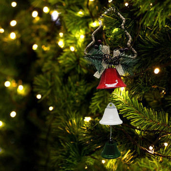 Χριστουγεννιάτικο μενταγιόν καμπάνα Διακόσμηση σπιτιού Χριστουγεννιάτικο δέντρο κουκουνάρια αστέρι στεφάνι καμπάνες Χριστουγεννιάτικα δέντρα Κρεμαστά στολίδια Πρωτοχρονιάτικη διακόσμηση