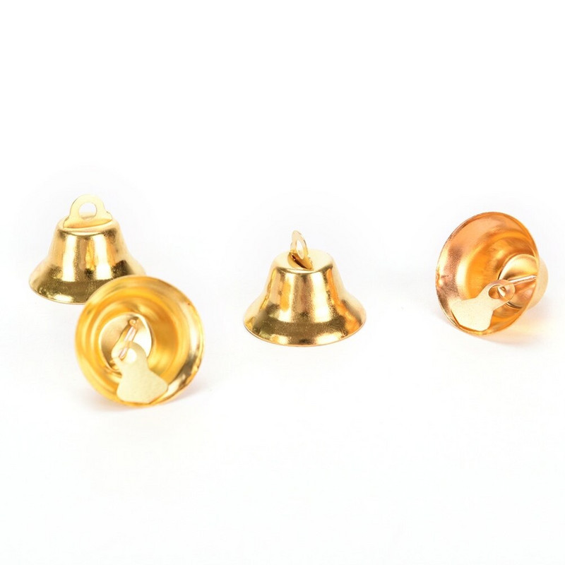 10 tk/partii jõulukaunistustega ripatsid isetegemine väike kelluke metallist kellukellad ehted ehted jõulukuuse kellad