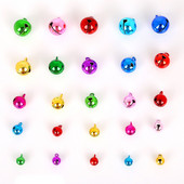 20-100 de bucăți 6/8/10/12/14mm auriu/așchiu/color mixt de cupru Jingle Bells pentru cadou de Crăciun, cadou, accesorii de artizanat