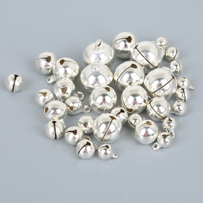 20-100 de bucăți 6/8/10/12/14mm auriu/așchiu/color mixt de cupru Jingle Bells pentru cadou de Crăciun, cadou, accesorii de artizanat