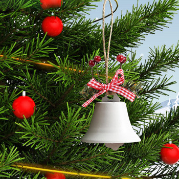 Коледна камбана Метална камбанка Орнамент Висяща висулка за дърво за декорация на дома Модни аксесоари
