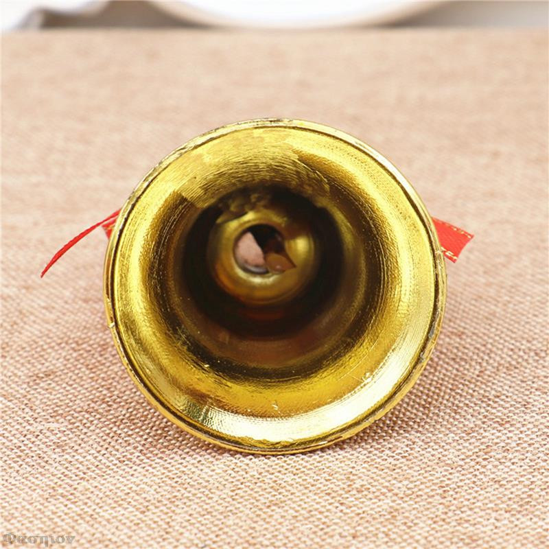 6 komada novih božićnih dodataka, zvona, ukrasa za poklon kutiju DIY, zlatnih 6*5 cm privjesaka, božićnih ukrasa za drvce 2023.