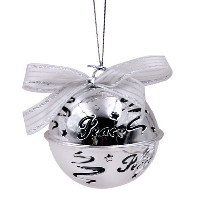 Ziemassvētku rotājumi no liela zvana sakausējuma Ziemassvētku eglītes zvani Kulons radošs Ziemassvētku dekors 2023. gada Jaunā gada dāvanas zvani