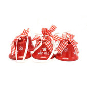 6buc clopoțel de Crăciun clopote de trompetă vopsea artizanală vopsită ornamente decorative pentru brad de Crăciun