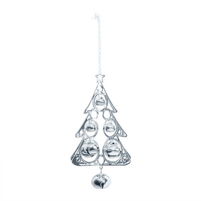 Kalėdų eglutės formos metalinis pakabukas Kalėdų eglutės varpelio kabantys papuošimai pakabukai Kūrybingi papuošalai Naujiesiems 2022 metams