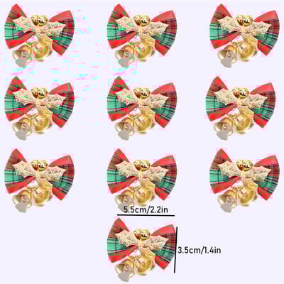 10 buc. 2023 Decoratiuni de Crăciun Arc Clopot Cadou de Crăciun Pom de Crăciun Agățat Ghirlanda Accesorii Artizanat de Crăciun Clopot