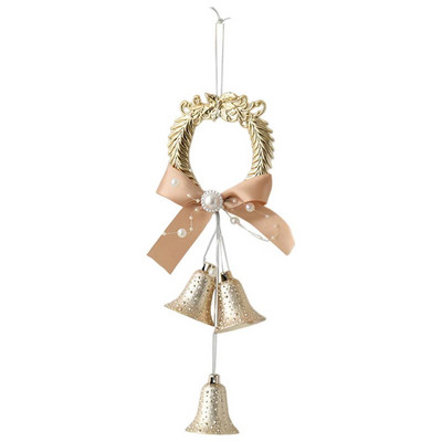 Decor clopoțel de Crăciun Clopote de vacanță Decoruri pentru clopoței de acasă cu papion Clopote suspendate pentru ușă Decor de clopoței pentru brad de Crăciun pentru interior