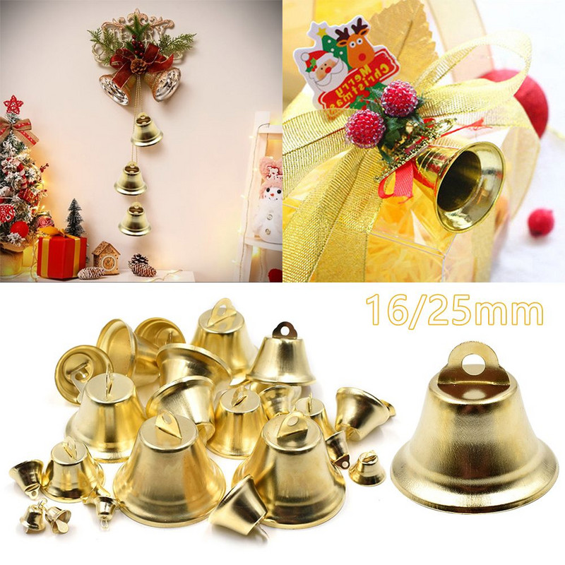 50Gb Mazie zvaniņi Rotaļlietas Vēja Zvani Rotaļlietas Serviss Rokas zvani Skolas Ziemassvētku rotājums Džings Rlngtones Ziemassvētku dekors